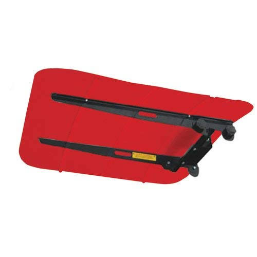 Tuff Top 48"x52" Red Tractor Canopy for ROPS, Durable Steel Frame, Adjustable & Foldable