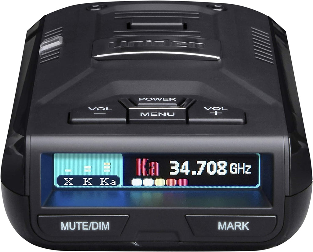Uniden R3 Extreme Long Range Radar Detector with GPS, Voice Alerts, Red Light & Speed Camera Notifications, Multi-Color OLED Display
