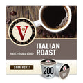 Victor Allen's Coffee Italian Roast Dark, 200 Keurig K-Cup Pods, Full-Bodied Arabica