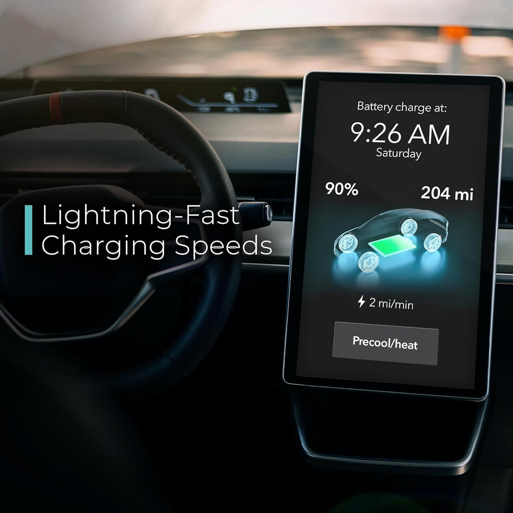 Vortex Supercharger NACS to CCS EV Adapter, 500A 1000V, Fast Charge CCS1 at Tesla Superchargers