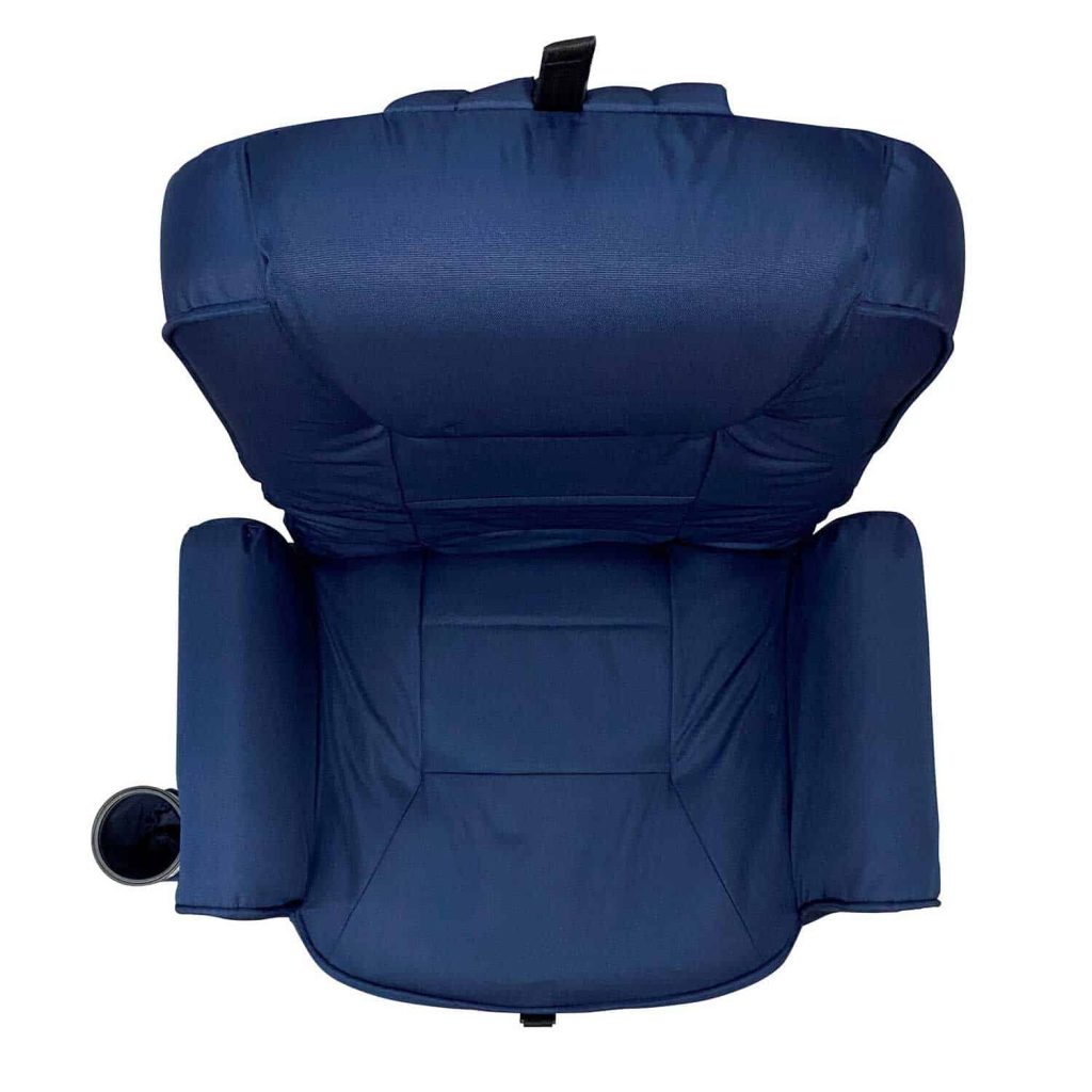 WEST MARINE Go-Anywhere High-Back Portable Seat with Armrests, UV-Resistant, Water-Repellent Fabric