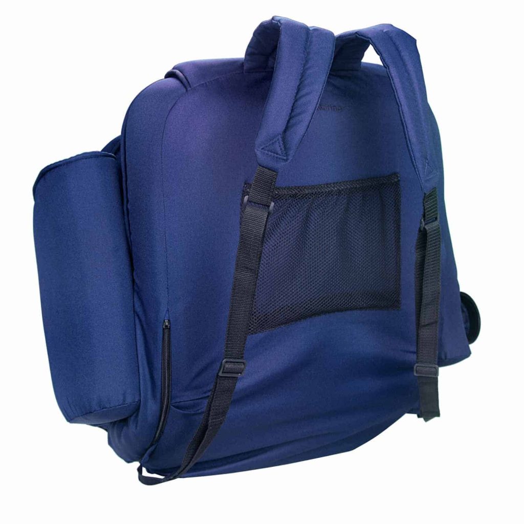 WEST MARINE Go-Anywhere High-Back Portable Seat with Armrests, UV-Resistant, Water-Repellent Fabric