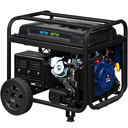 Westinghouse 12500W Dual Fuel Portable Generator with Remote Start, 457cc Engine, 12-Hour Run Time, Transfer Switch & RV Ready Outlets