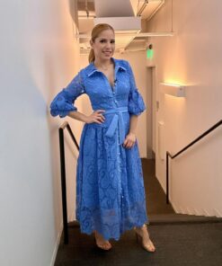 Blue Lace Dress BE25