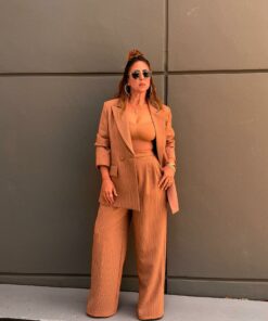 Light Brown Striped Set BE7
